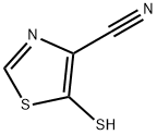 4-Thiazolecarbonitrile,  5-mercapto- 结构式