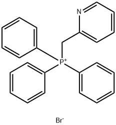 2-(吡啶基甲基)三苯基溴化 结构式