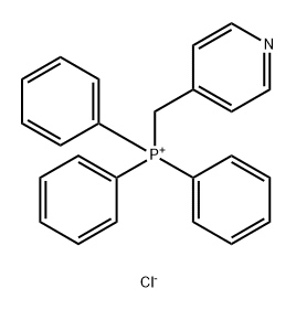 Triphenyl(4-pyridinylmethyl)-phosphoniumchloride 结构式