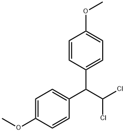 1,1-Dichloro-2,2-bis(p-methoxyphenyl)ethane 结构式