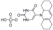5-(1,2,3,4,5,6,7,8-octahydroacridin-10-yl)-1H-pyrimidine-2,4-dione per chlorate 结构式