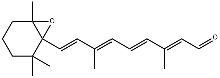 5,6-epoxyretinal 结构式