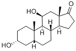 11Β-羟基本胆烷醇酮 结构式