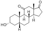 11-酮本胆烷醇酮 结构式