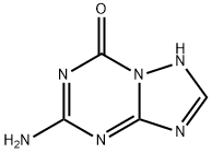 5-Amino-s-triazolo[1,5-a]-s-triazin-7(1H)-one 结构式