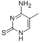 5-METHYL-2-THIOCYTOSINE 结构式