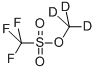 三氟甲基磺酸甲酯-D3 结构式