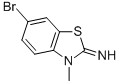 6-BROMO-3-METHYLBENZO[D]THIAZOL-2(3H)-IMINE 结构式