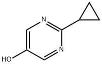 2-环丙基嘧啶-5-醇 结构式