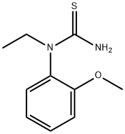 Thiourea,  N-ethyl-N-(2-methoxyphenyl)- 结构式