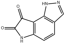 PYRROLO[2,3-G]INDAZOLE-7,8(1H,6H)-DIONE 结构式