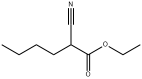 2-氰基己酸乙酸 结构式