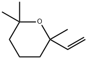 2-乙烯基-2,6,6-三甲基四氢-2H-吡喃 结构式