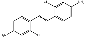 2,2'-Dichloro-4,4'-stilbenediamine 结构式