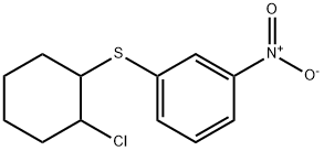 2-Chlorocyclohexyl 3-nitrophenyl sulfide 结构式