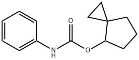 Carbanilic acid spiro[2.4]heptan-4-yl ester 结构式