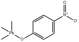 Trimethyl (p-nitrophenoxy)lead 结构式