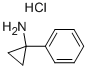 1-苯基环丙胺盐酸盐 结构式