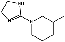Piperidine, 1-(4,5-dihydro-1H-imidazol-2-yl)-3-methyl- (9CI) 结构式