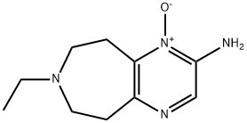 5H-Pyrazino[2,3-d]azepin-2-amine,7-ethyl-6,7,8,9-tetrahydro-,1-oxide(9CI) 结构式