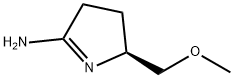 2H-Pyrrol-5-amine,3,4-dihydro-2-(methoxymethyl)-,(S)-(9CI) 结构式