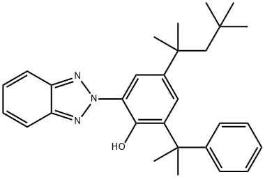 2-(2H-Benzotriazol-2-yl)-6-(1-methyl-1-phenylethyl)-4-(1,1,3,3-tetramethylbutyl)phenol