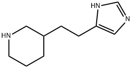 3-[2-(1H-IMIDAZOL-4-YL)-ETHYL]-PIPERIDINE 结构式