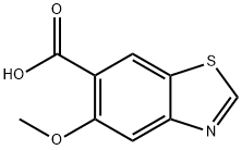 5-甲氧基苯并[2,1-D][1,3]硫杂氮杂环戊熳-6-甲酸 结构式