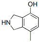 1H-Isoindol-4-ol, 2,3-dihydro-7-methyl- (9CI) 结构式