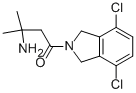 3-AMINO-1-(4,7-DICHLOROISOINDOLIN-2-YL)-3-METHYLBUTAN-1-ONE 结构式