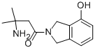 3-AMINO-1-(4-HYDROXYISOINDOLIN-2-YL)-3-METHYLBUTAN-1-ONE 结构式