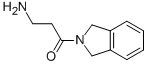 3-AMINO-1-(ISOINDOLIN-2-YL)PROPAN-1-ONE 结构式