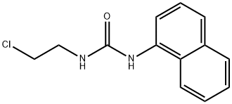 1-(1-Naphtyl)-3-(2-chloroethyl)urea 结构式