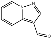 吡唑并[1,5-a]吡啶-3-甲醛 结构式