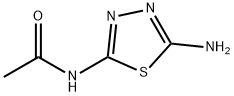 Acetamide,  N-(5-amino-1,3,4-thiadiazol-2-yl)- 结构式