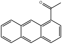 1-(蒽-1-基)乙酮 结构式