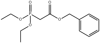 二乙基膦酰基乙酸苄酯 结构式
