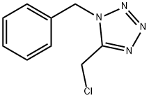 5-(氯甲基)-1-(苯基甲基)-1,2,3,4-四唑 结构式