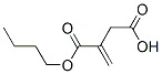 2-Methylenesuccinic acid hydrogen 1-butyl ester 结构式