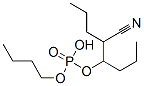 (1-Cyanobutyl)dibutyl=phosphate 结构式