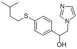 1-Imidazoleethanol, alpha-(p-isopentylthiophenyl)- 结构式