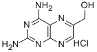 2,4-二氨基-6-羟甲基蝶啶盐酸盐 结构式