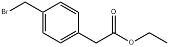 2-(4-(溴甲基)苯基)乙酸乙酯 结构式