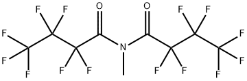 N-甲基双全氟丁酰胺 结构式