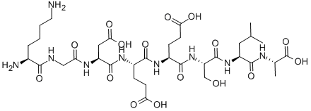 DELICIOUS PEPTIDE (BOVINE) 结构式