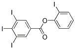 3,4,5-Triiodobenzoic acid 2-iodophenyl ester 结构式