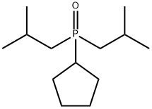 Cyclopentyldiisobutylphosphine oxide 结构式