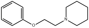 1-(2-Phenoxyethyl)piperidine 结构式