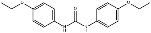 1,3-BIS(P-ETHOXYPHENYL)UREA 结构式