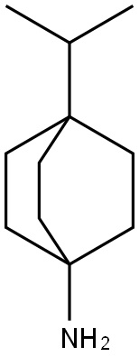 Bicyclo[2.2.2]octan-1-amine, 4-(1-methylethyl)- (9CI) 结构式